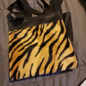 Small Tiger Print Tote